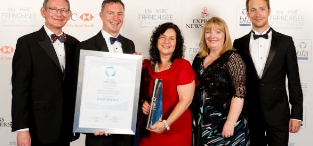 2011 Franchisee of the Year winners Mike and Catharine Chalton of Home Instead Senior Care