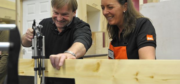 B & Q Staff