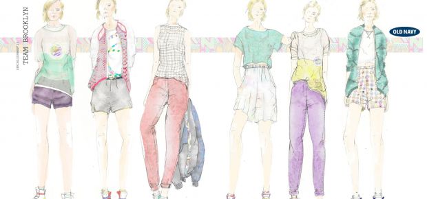 Miranda Kale’s entry for the Old Navy internship