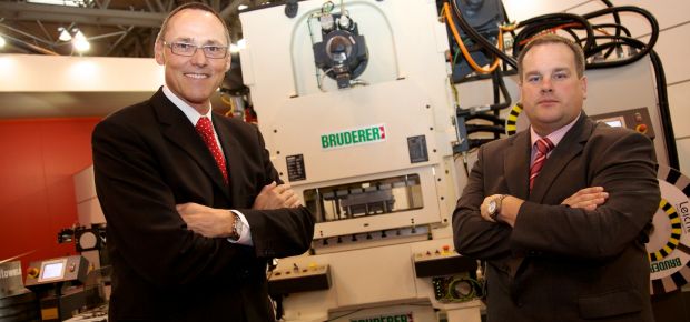 (l-r) Andreas Fischer and Adrian Haller (Bruderer)