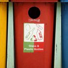 Colorful Recycling Containers for Trash