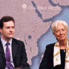 George Osborne and Christine Lagarde